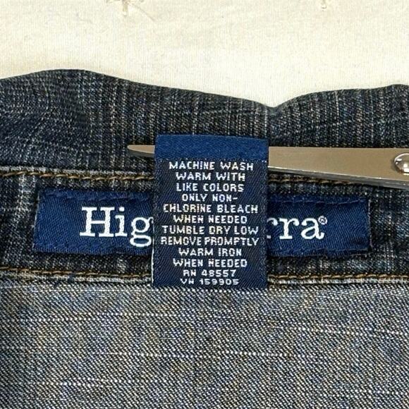 Vintage High Sierra Y2K Fitted Denim Jacket Women’s S Blue - Picture 8 of 13